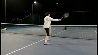 Tennis machine JT-02 Very practical for beginners and advanced players, the ball feels very soft screenshot 5