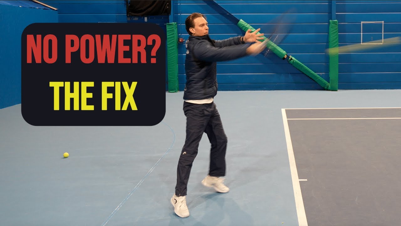 Почему ваш удар справа не имеет силы (и как это исправить)