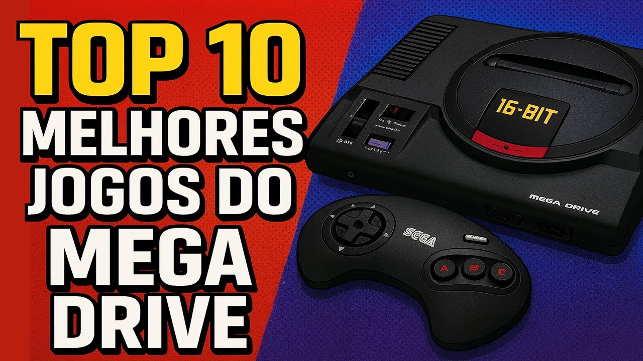Top 10 Melhores Jogos do Mega Drive Que Você PRECISA JOGAR!