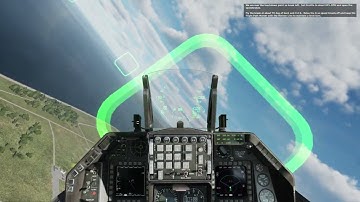 DCS | F-16C Viper Overhead Break Landing