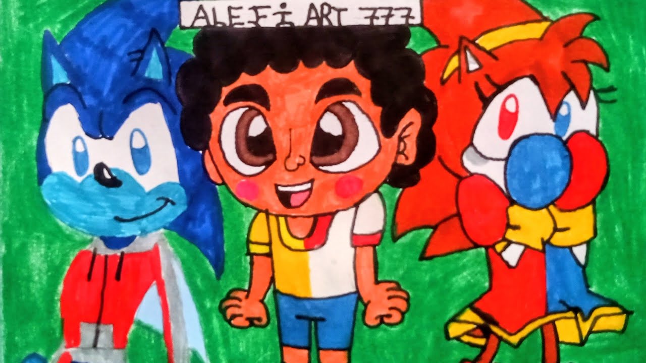 Alefi Nuevo fanart para @StitchnicTheHedgehogYTDG y @pomni_the_hedgdog ...