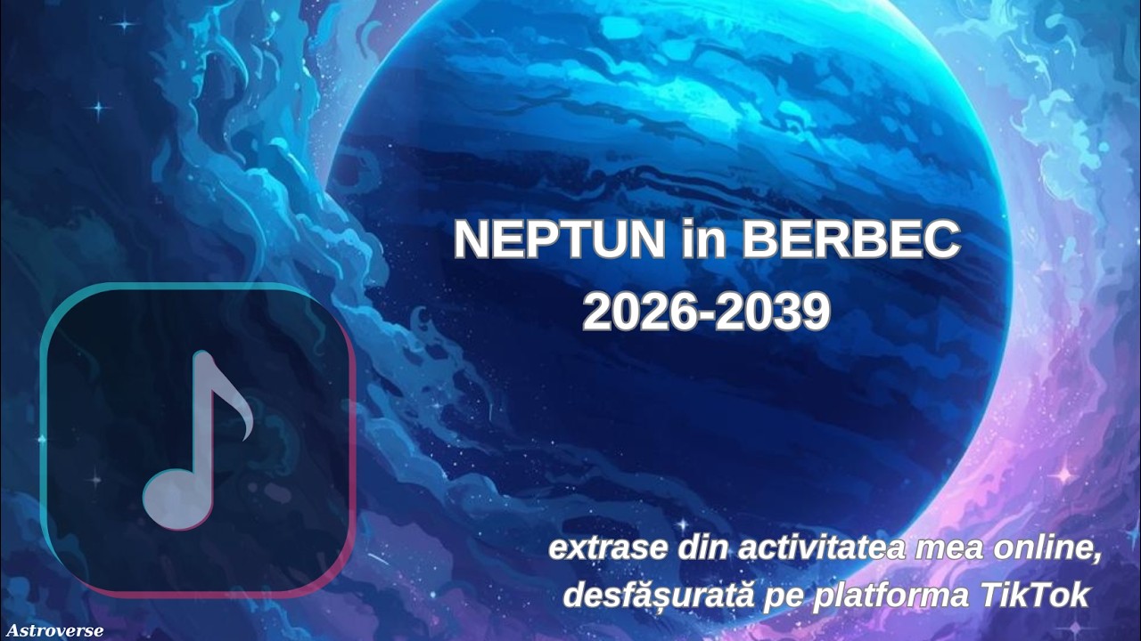 Neptun in Berbec (2026-2039): extrase scurte, de pe platforma Tik-Tok