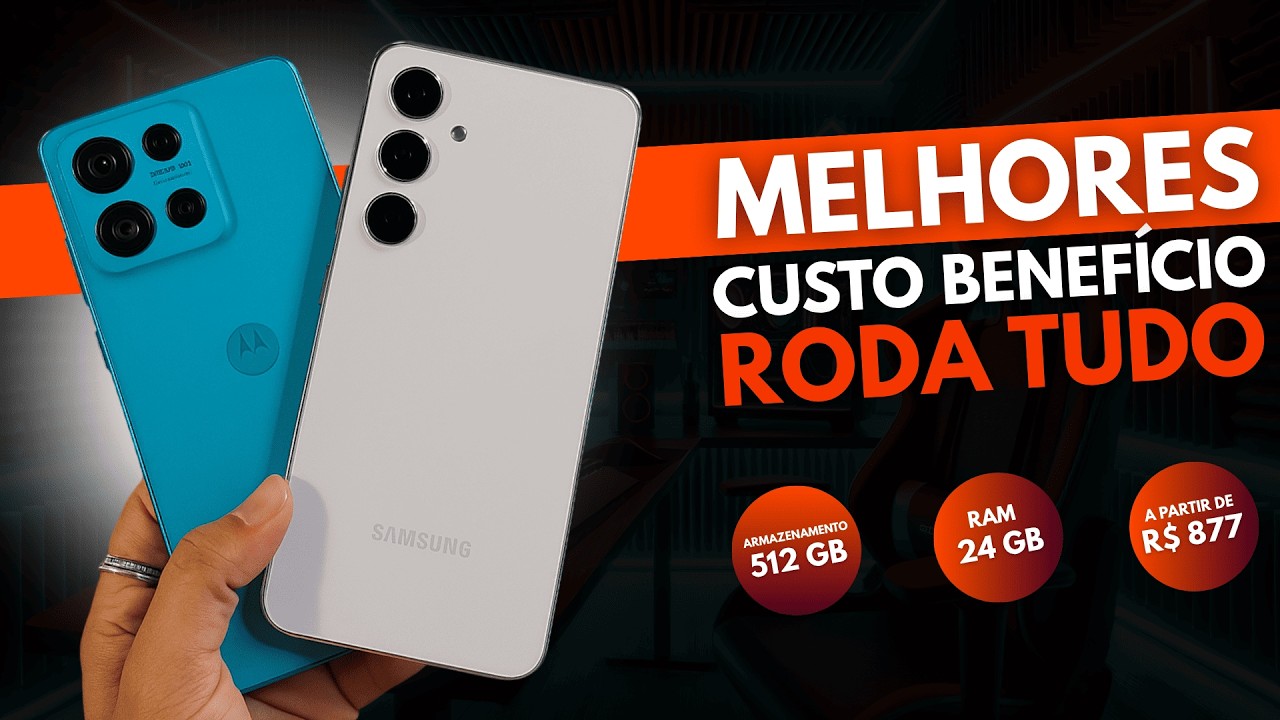 TOP 8 MELHORES Celulares até R$2000 POTENTE e BARATO em 2025! (RODA ...