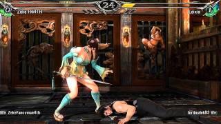SoulCalibur - Zeke vs Malek 1 @MonsterHunterMalek