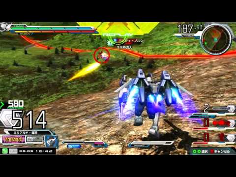 【高画質】EXVSマキシブーストONリプレイ トールギスⅢ視点 Extreme Vs. EXVSMBON MaxiboostON