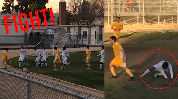 CRAZY SOCCER FIGHT!!