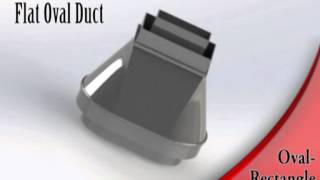 Famous TRANSITION OVAL TO RECTANGULAR DOUBLE WALL// TRANSICION OVALADA A RECTANGULAR DOBLE PARED Wealth