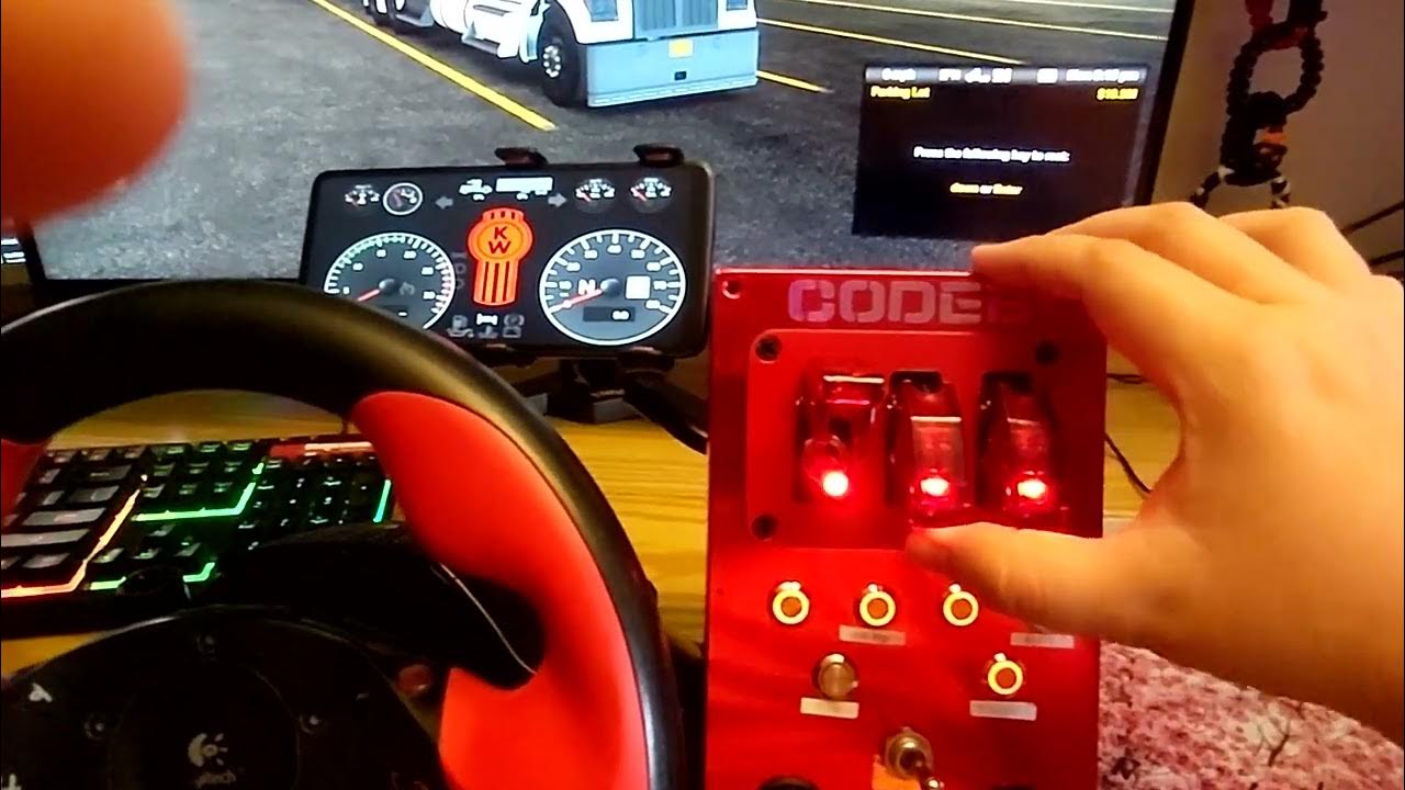 Button Box Update and Sim Dashboard For ATS & ETS2 YouTube