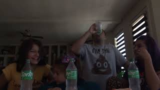 Baileyrae’s family sprite challenge 😣😰🤣🥤