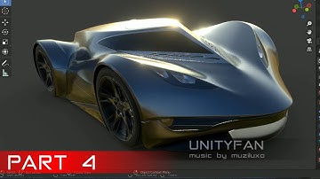 #427 concept car quick modeling - vehicle 039 - 4x timelapse - part 4