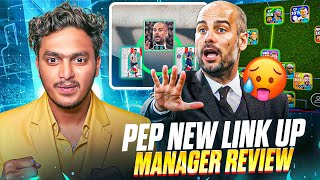 New Pep Guardiola Manager With New Link-Up Gameplay Is He The Best?? Efootball Mobile 26