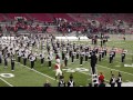 Ohio State Marching Band Postgame Concert Spider Man Konner Bar Asst Drum Major 11 05 2016 OSU vs NE