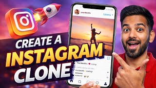 Create a Instagram clone on mobail | Build a Instagram clone | Step by step tutorial 