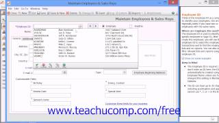 Sage 50 2014 Tutorial Adding Time Ticket Employees Sage Training Lesson 12.1