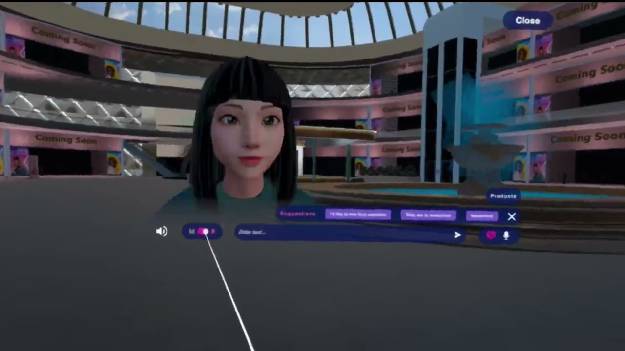 Step Into a Virtual Mall 🕶️ | iShopMeta AI + VR