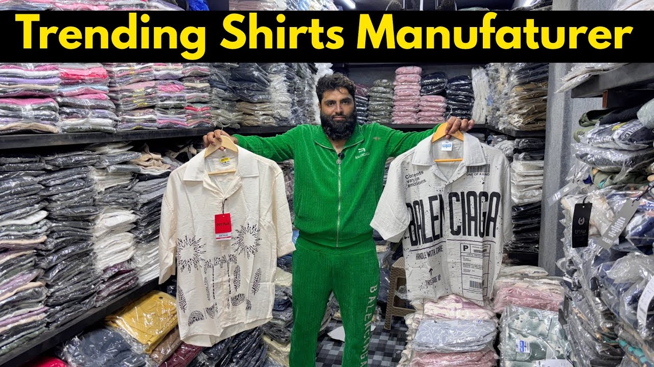 Trending Shirts Manufacturer In Surat || Surat Shirt Wholesale Market || Fk Wholesaler Shirts Surat