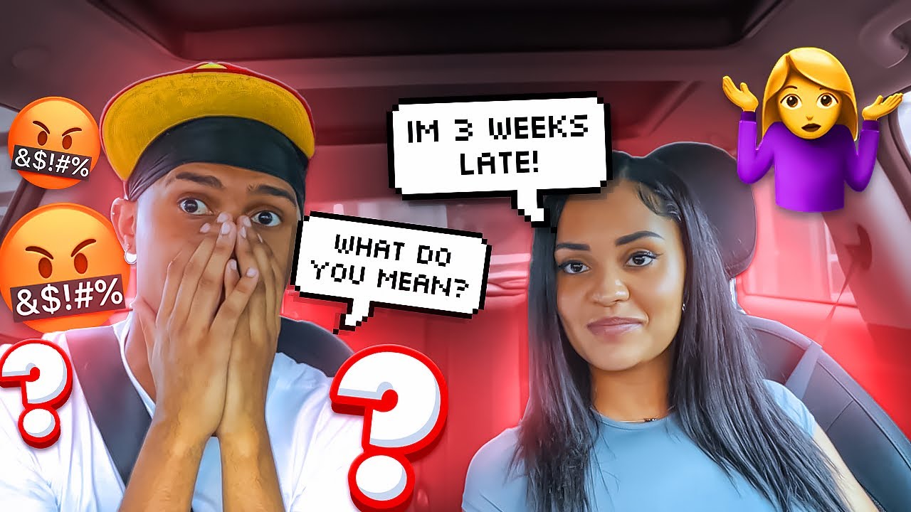 TELLING MY OVER PROTECTIVE BROTHER I MISSED MY “CYCLE” TO GET HIS REACTION!! **GETS HEATED**