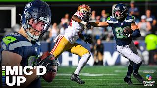 Full AJ Barner Mic'd Up For The Week 5 Divisional Matchup vs. San Francisco 49ers | Seattle Seahawks Guide