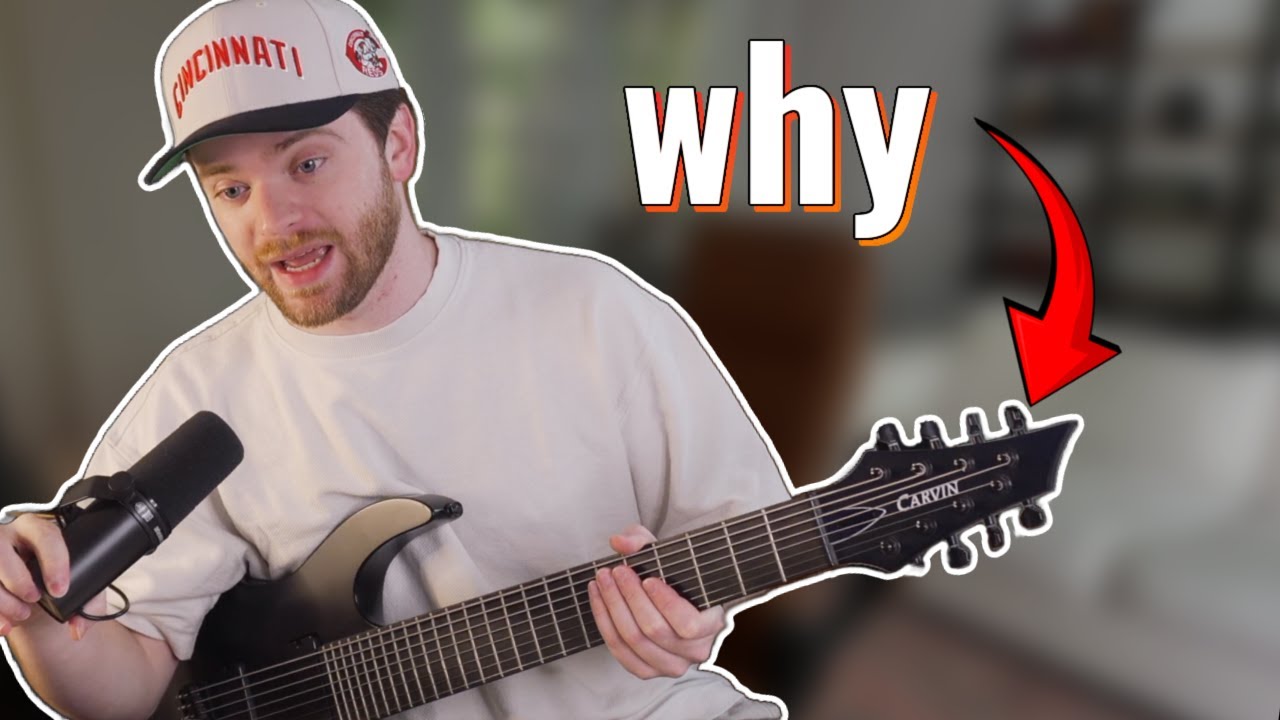 Writing riffs in double drop D is ridiculous