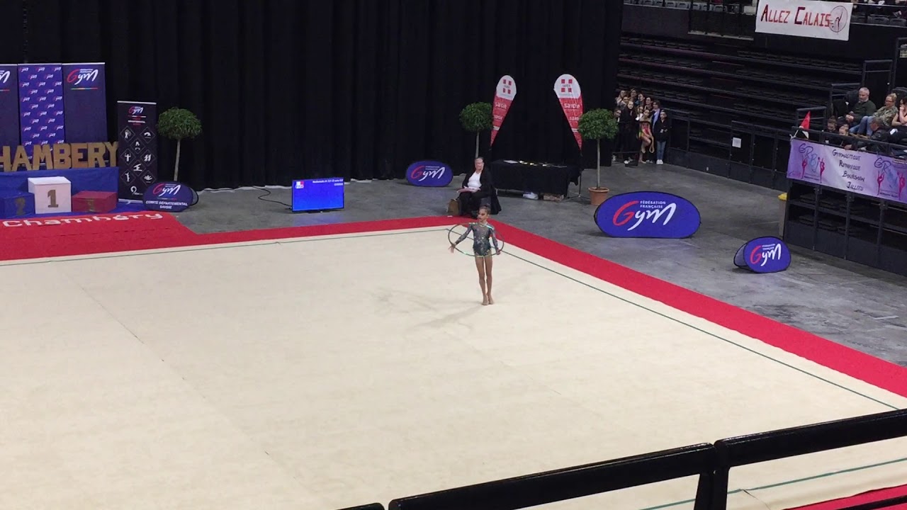 Anna Khutsishvili cerceau - Nat A 12-13 ans - France Chambéry 2019