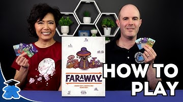 Faraway . How to Play. Board Game Tutorial. 7ish Minutes