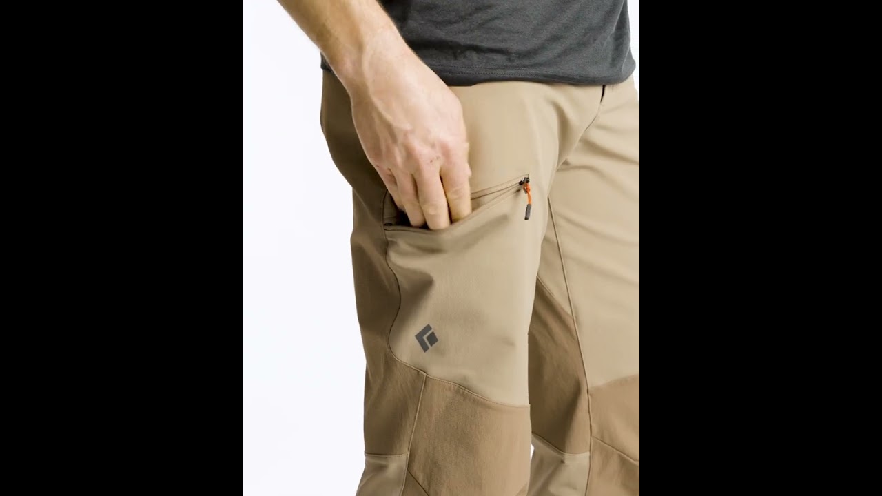 Preview of Black Diamond Alpine Hybrid Pants - Men's Video