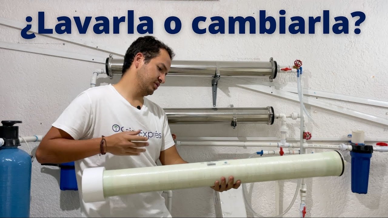 Como cambiar una membrana de osmosis inversa | Oasis