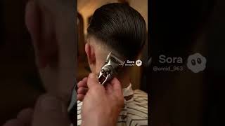 Old School Barber Haircut with Manual Hand Clipper | Vintage 1920s Barbershop ASMR in 4K