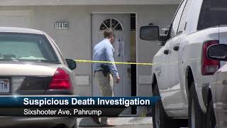 06-24-2021 NCSO Investigates Suspicious Death in Pahrump