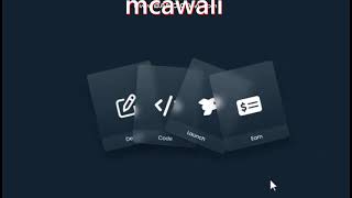 CSS Glassmorphism Cards Hover Effects #mcawali #code with mcawali