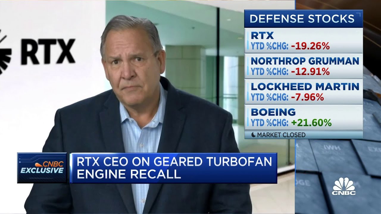 RTX CEO Greg Hayes We see huge demand for Patriot air defense systems