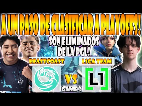 BEASTCOAST VS L1GA TEAM BO3[GAME 3]ELIMINACION-WISPER, LUMPY VS CRYSTALLIS - PGL WALLACHIA SEASON 2