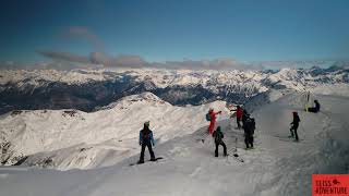 Drone Gliss Aventure freeride 2018