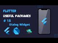 Flutter Pub Packages Series EP 18 - Flutter Dialog Widgets
