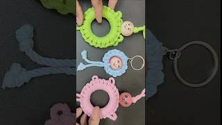 #macrame #macrame cartoons# car Charms#Macrame keychains