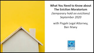 What You Need to Know About the Federal Eviction Moratorium