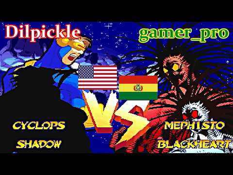 Marvel Super Heroes Vs. Street Fighter - Dilpickle vs gamer_pro FT10