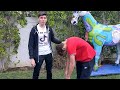 Hypnotized to Think a Giant Rainbow Horse Statue has Come to Life | Full Uncut Street Hypnosis