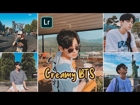 Creamy BTS - Lightroom Mobile Presets DNG XMP | Lightroom Tutorial