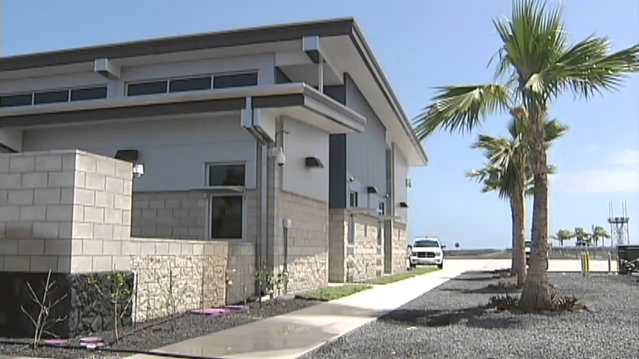 Kona Aircraft Rescue and Fire-fighting Station Dedicated