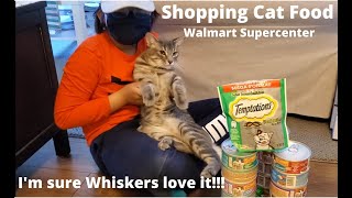 Shopping Cat Food at Walmart Supercenter Scarborough Ontario. I'm sure Whiskers Love It!