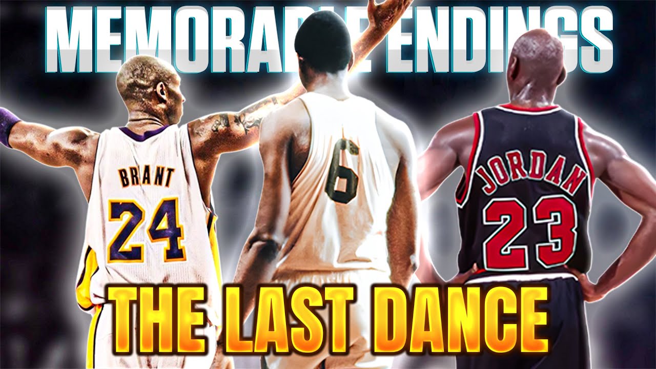When NBA Legends Play Their Final Games - YouTube