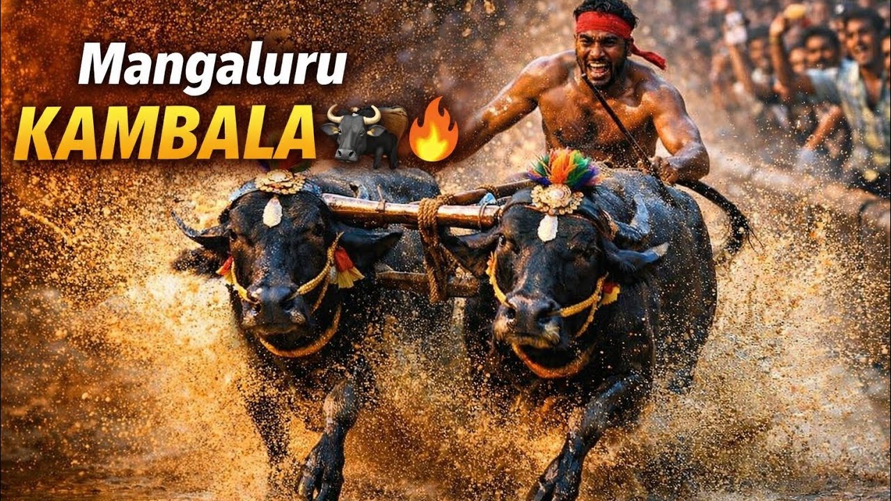 Mangaluru Kambala 2025 🐃🔥 | Coastal Karnataka’s Grand Buffalo Race