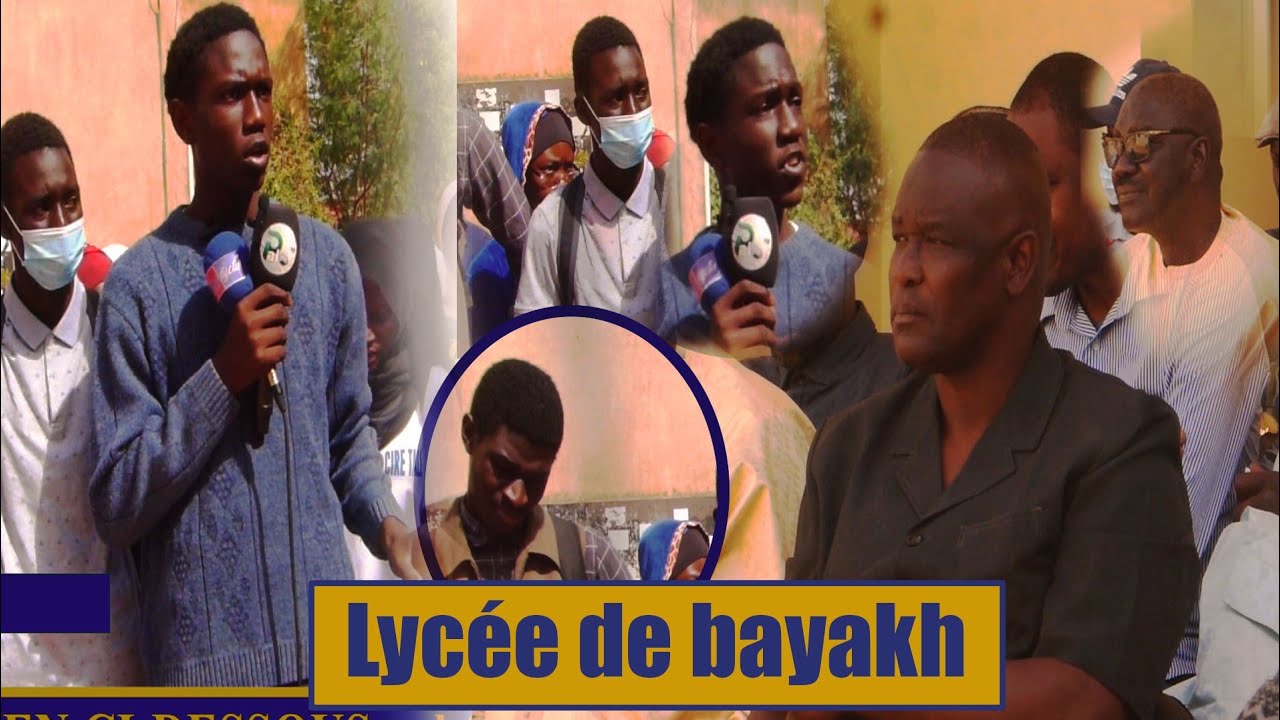 Revendications explosives:Le président scolaire du lycée de Bayakh confronte l'autorité villageoise