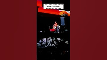 J.Cole talks about cookin