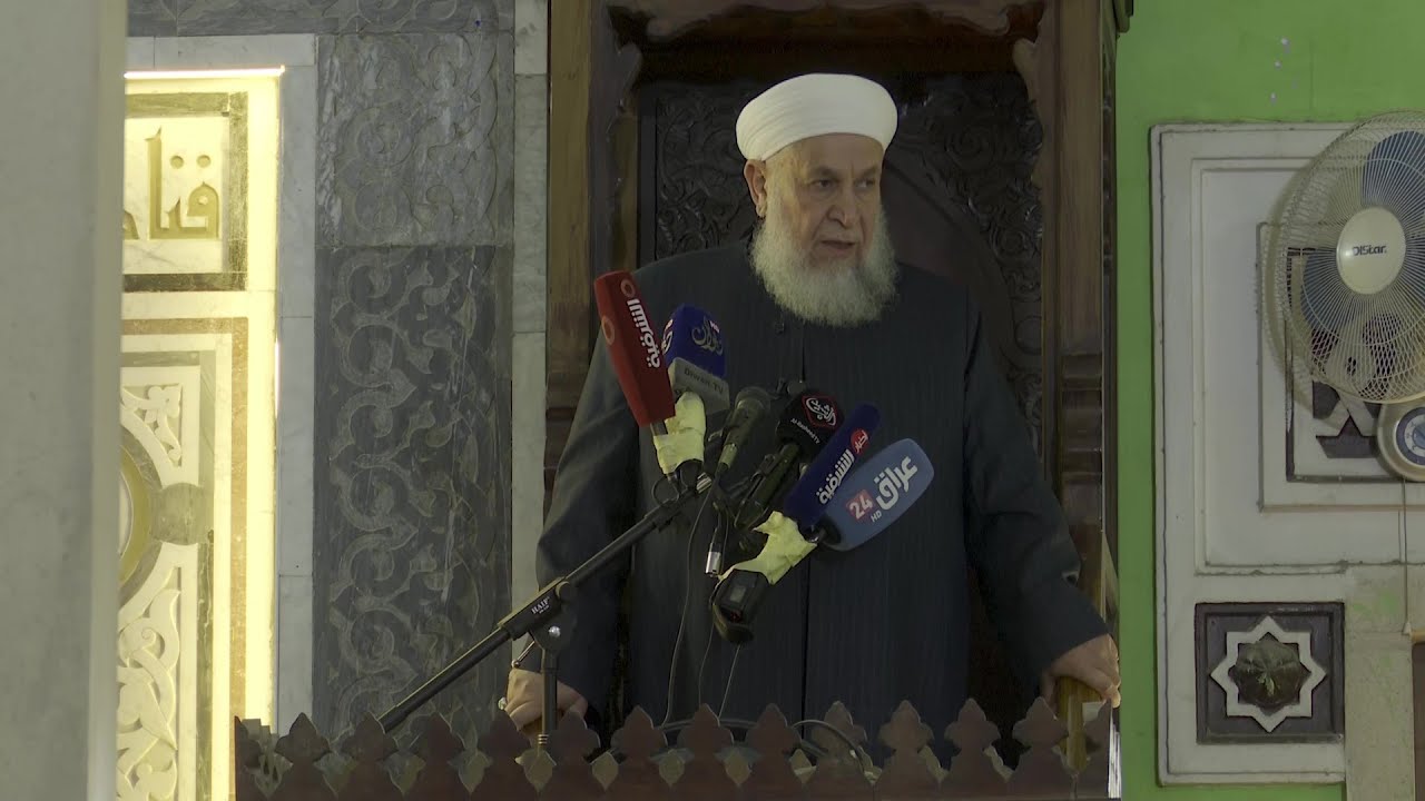 وقائع خطبة وصلاة الجمعة من جامع ام الطبول بامامة الشيخ عبد الرزاق السعدي