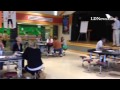 Lee Smedley welcomes participants to  C. O. P. E simulation workshop at Pine Street Elem. School #le