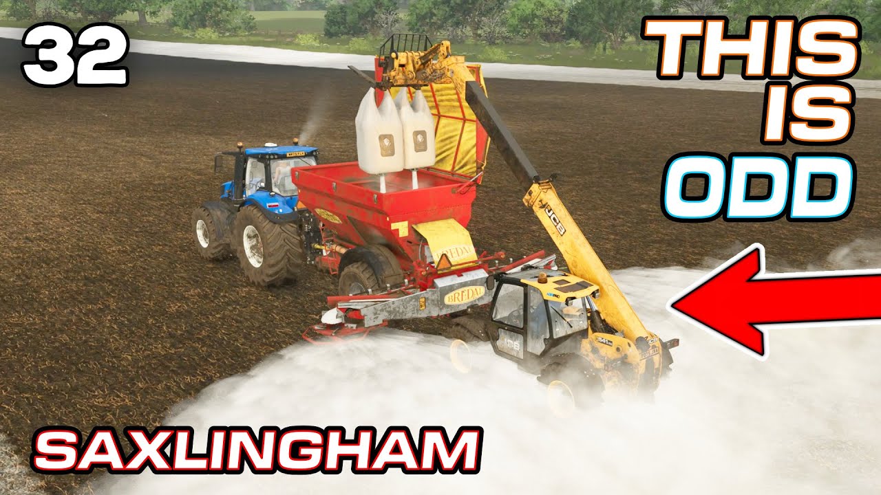 Я ДЕЛАЮ СТРАННЫЕ ВЕЩИ! | Saxlingham — Farming Simulator 25 — Эпизод 32
