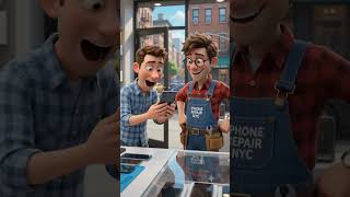 Is Your Phone Screen Shattered? Watch This! 🚀 #newyorkcity #iphonerepairnyc #nycrepair #iphonefix