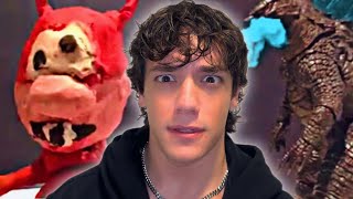 Reacting to my FIRST Godzilla Stop Motion